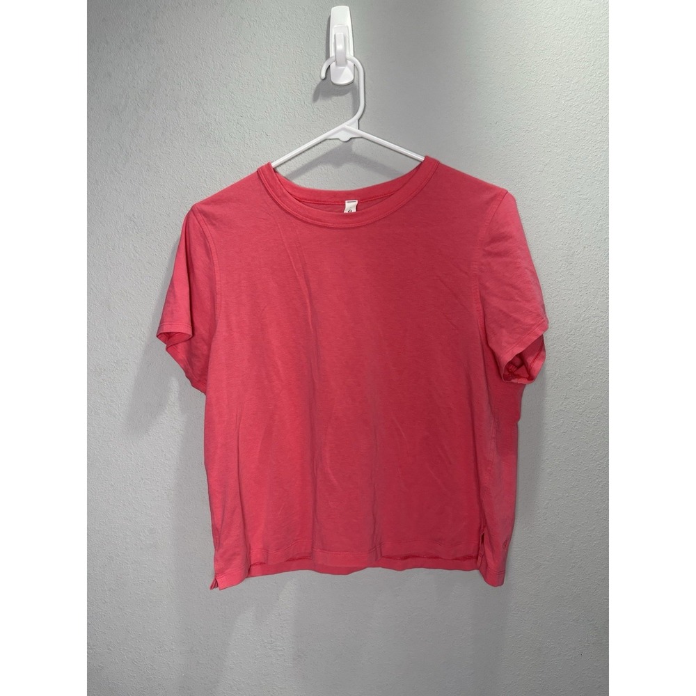 Lululemon Pink Tshirt Size 8